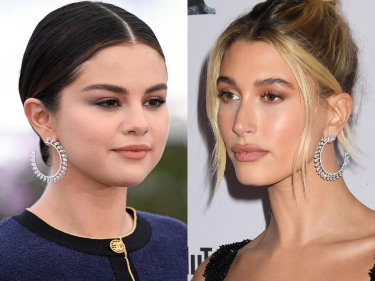 Selena Gomez and Hailey Bieber